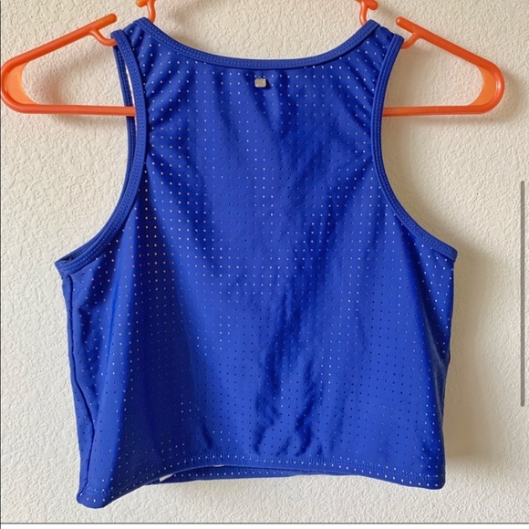 NWOT Blue Valentina Swim Top Size M - Picture 5 of 7